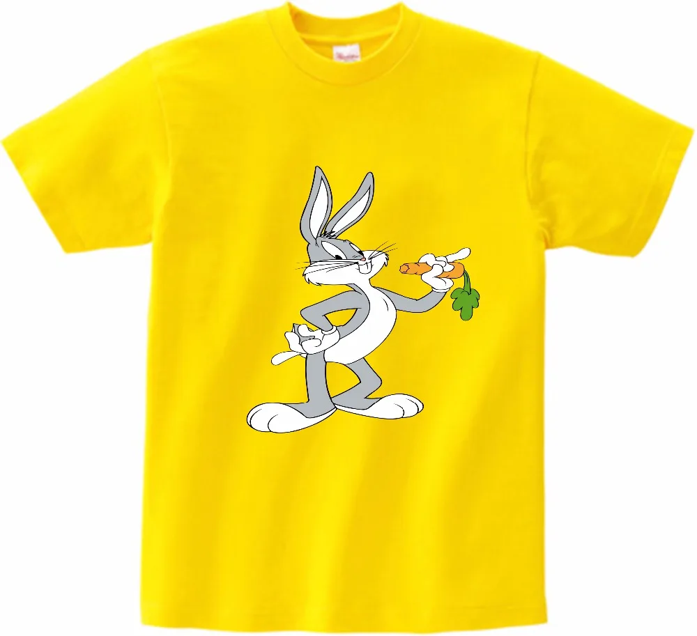 Натуральный хлопок, Looney ttes Daffy Duck Mugshot, забавная футболка для детей, летняя футболка для мальчиков и девочек футболка с короткими рукавами, MJ