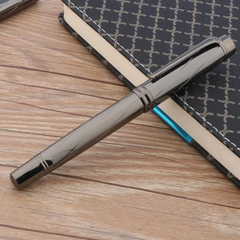 METAL ball point pen SCHOOL GIFT Gun black Rollerball Business Office Supplies Writing | Канцтовары для офиса и дома