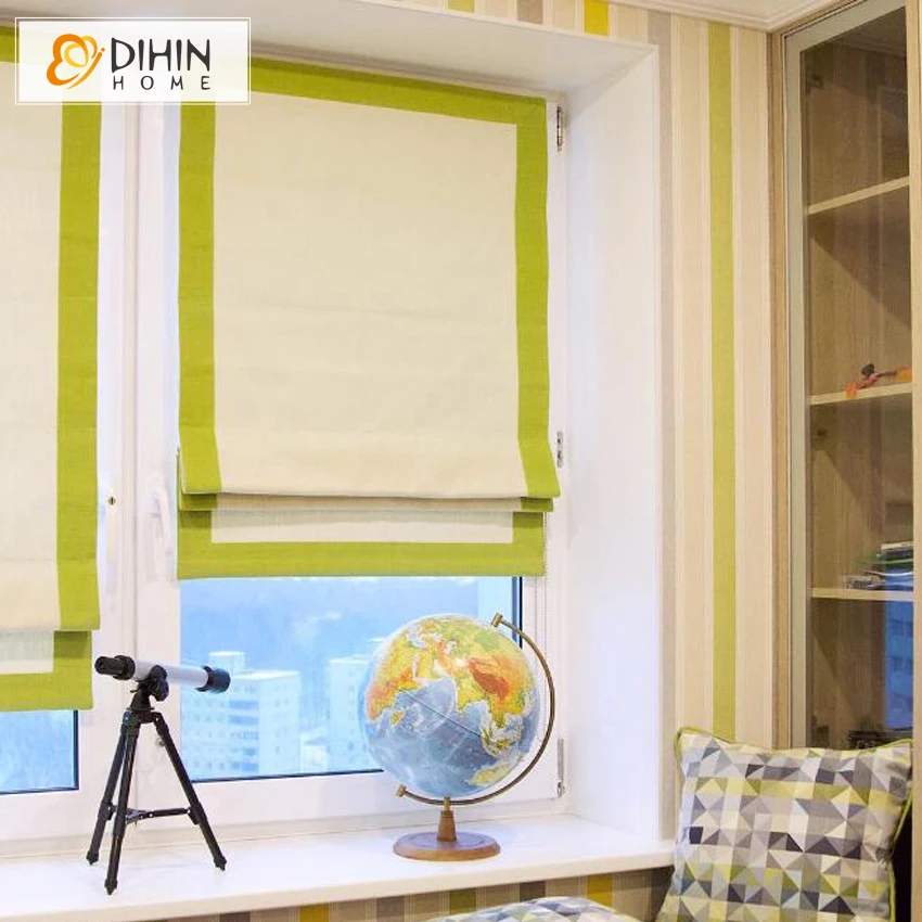 Included Curtains Roller Blinds Fabric Roman Shade Custom Made Curtain | Дом и сад