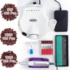 Аппарат для маникюра и педикюра, набор керамических фрез 30000 обмин, алмазные фрезы, пилочка для нейл-арта