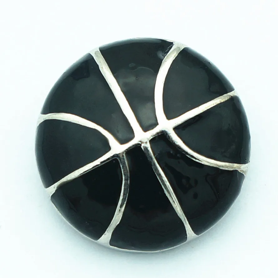 KZ3230 Fashion beauty Oil Sport Basketball baseball volleyball 18MM snap buttons fit bracelet jewelry wholesale | Украшения и