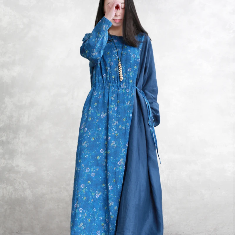 Весенняя одежда новые поддельные 2 предмета литературы и искусства льняное