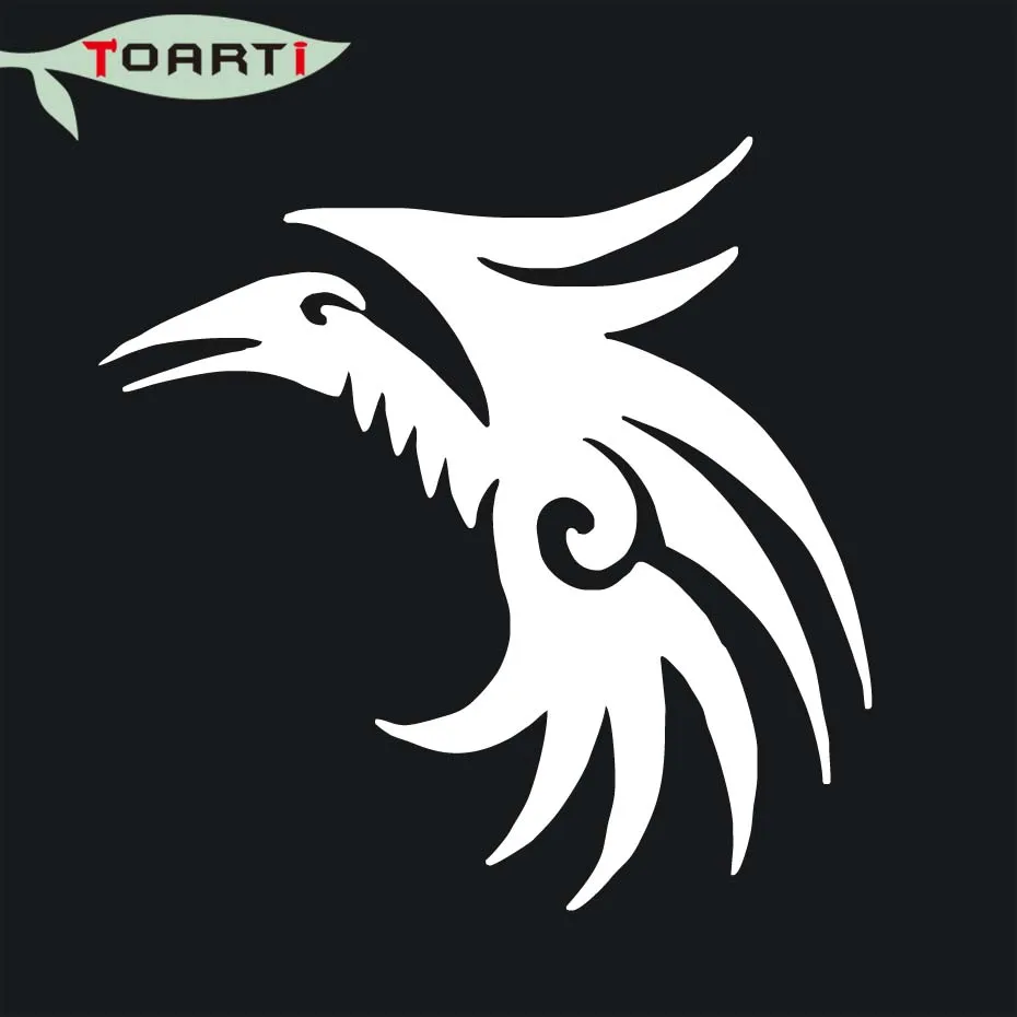 10 2*10 2 см креативная наклейка на птичку животных автомобильная этнический символ