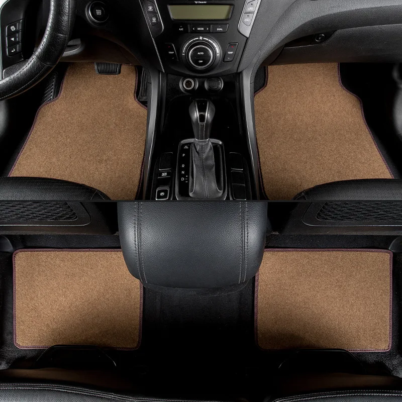 

kalaisike universal car floor mats for Buick all models Envision GL8 Hideo Regal Ang Cora Lacrosse car accessories styling