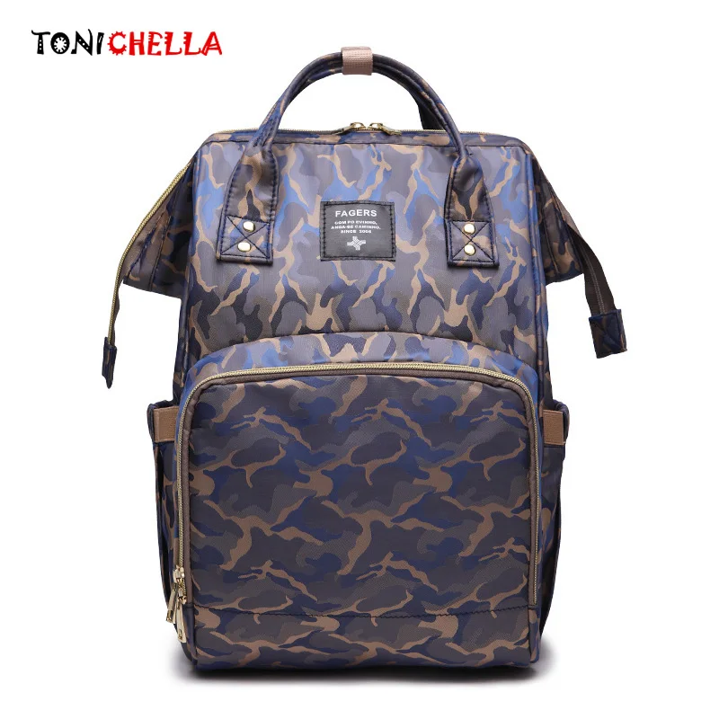 

Mummy Diaper Bag Multifunction Large Capacity Travel Camouflage Backpack Nursing Baby Care Stroller Waterproof Nappy Bags CL5505