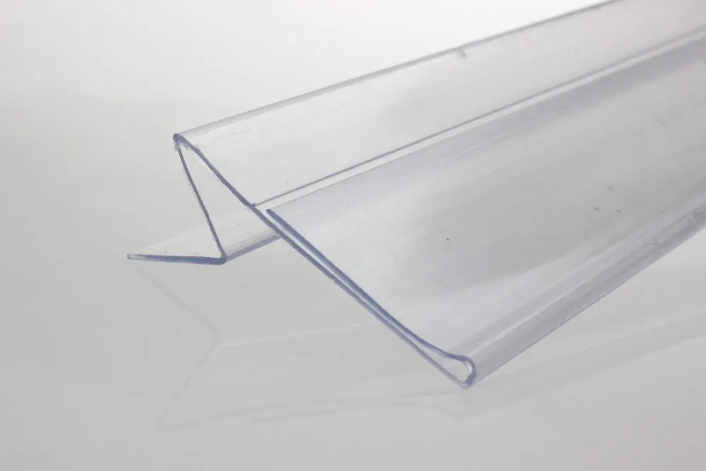 120 см ПВХ прозрачная стеклянная полка для передачи данных канала держатель