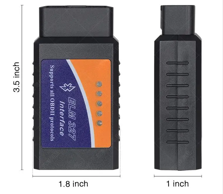 Автомобильный диагностический сканер TOPNAVI ELM 327 Bluetooth OBD2 автомобильный DVD на