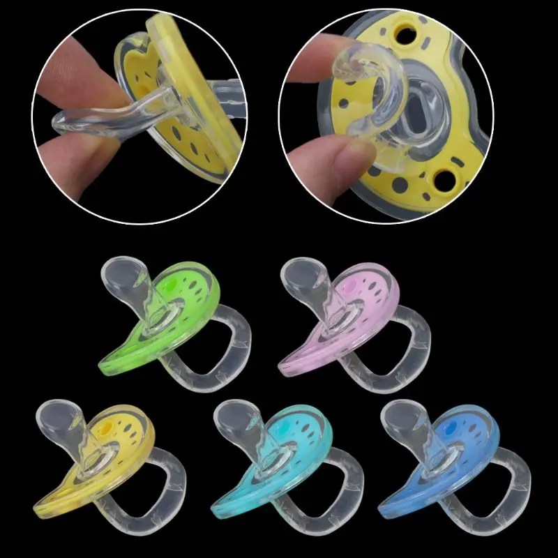 

OOTDTY детская соска полностью силиконовая для новорожденных Детская Ортодонтическая пустышка соска для младенцев соска