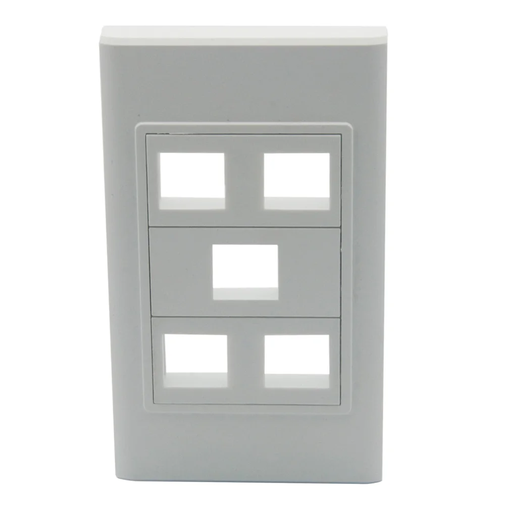 Настенная плита keystone с пятью портами 120X70 мм|wall plate|keystone wall platekeystone |