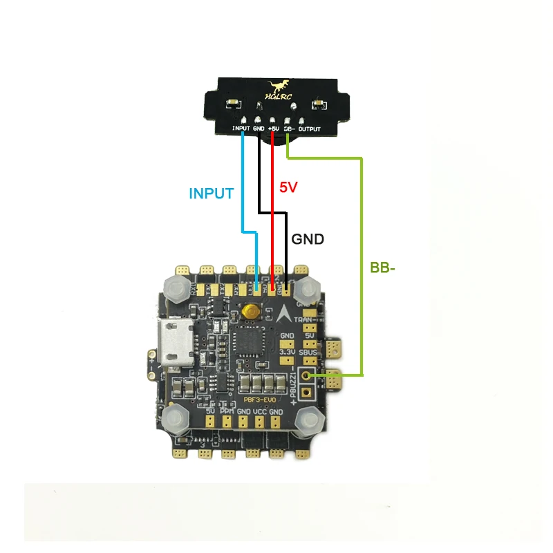Цветной светодиодный фонарь HGLRC WS2812 5 В С звуковым сигналом для Naze32 F3 CC3D поддержка