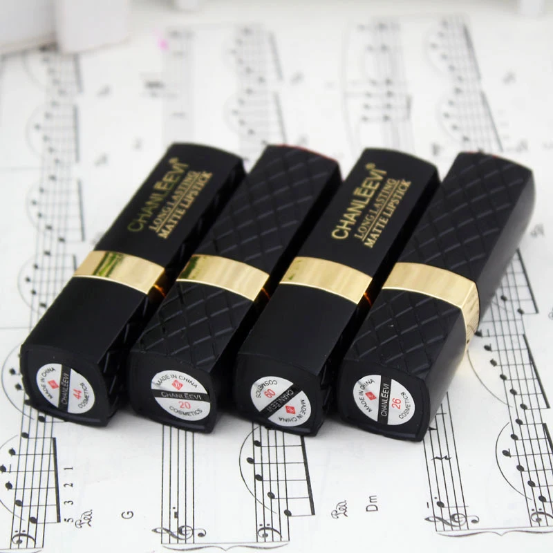 Матовая губная помада стойкая водостойкая для макияжа карандаш губ пигментная