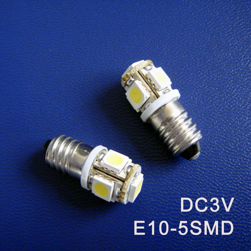Высокое качество E10 3V Led Lamp light светодиодный DC3V Pilot lamp Instrument светильник Bulb