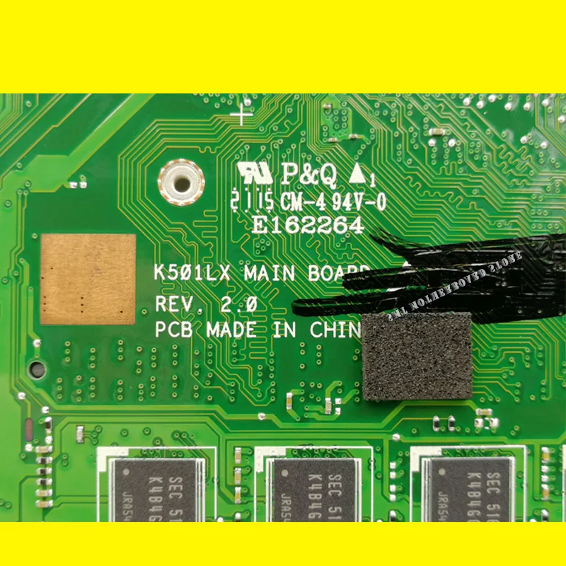 K501LX для For Asus K501LN K501LB A501L K501L V505L материнская плата I7-5500U 4G RAM GTX950 тестовая работа 100%