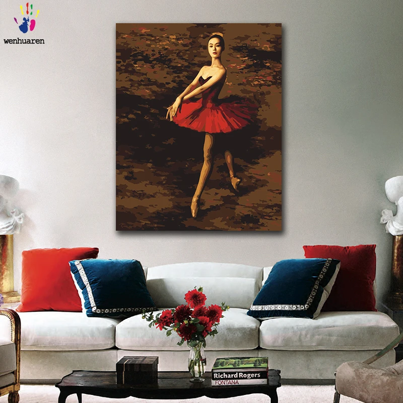 DIY картинки для раскраски по номерам в различных расцветках с применением
