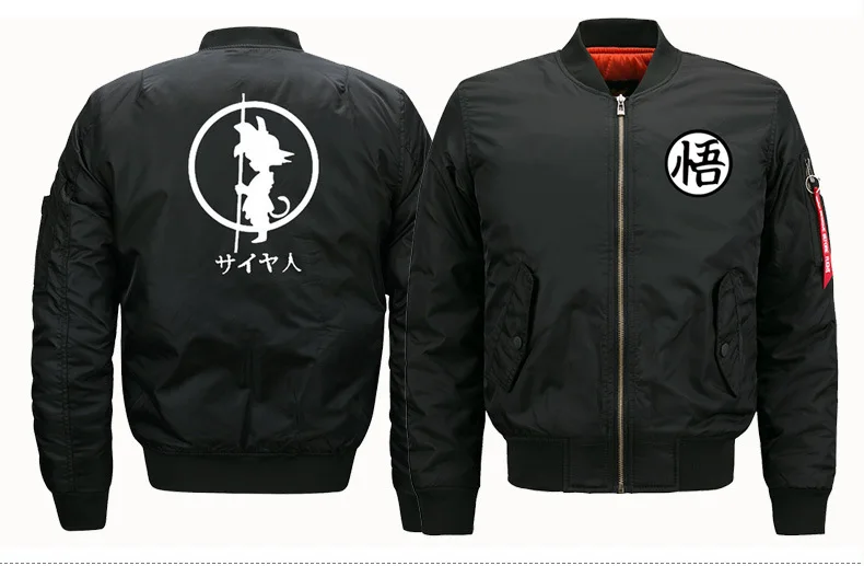 Dragon Ball Goku bomber куртка мужская 6XL 7XL 8XL ветровка куртка пальто весна Drogaon Ball Z Аниме Печатный Повседневный дропшиппинг