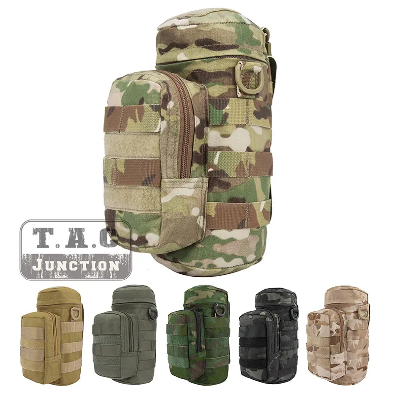 Emerson тактический MOLLE H2O гидратация бутылки воды перевозчик Карманный чайник утилита мешок EmersonGear воды сумка поясные сумки на плечо
