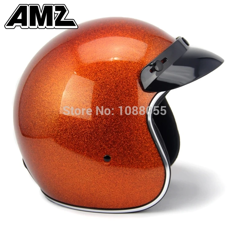 AMZ Открытый мотоциклетный шлем/Удивительный для Галлей модный винтажный