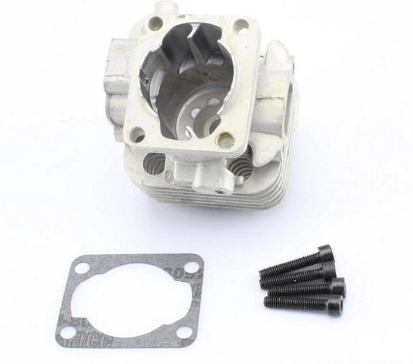 4 точечная Головка блока цилиндров головка цилиндра двигателя 30.5CC универсальная