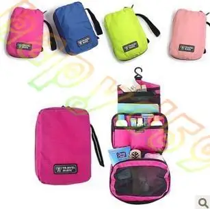 

160pcs Waterproof Travel Mate bag Portable Hanging Toiletry Bag Women Cosmetic Organizer Pouch Outdoor Hanging Wash Storage Bag