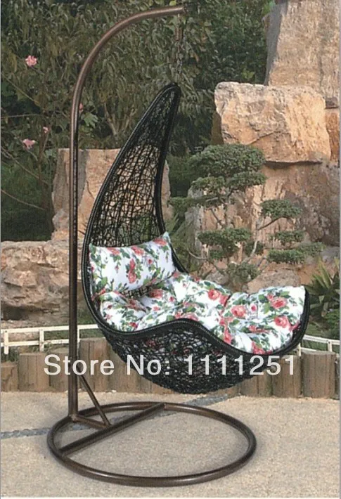 Горячие продажи Ротанга садовые качели стул | Мебель