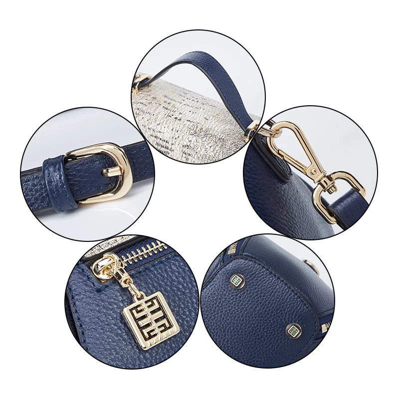 Винтаж клапаном замка сумки Разделение кожа Для женщин сумка моды Crossbody Высокое