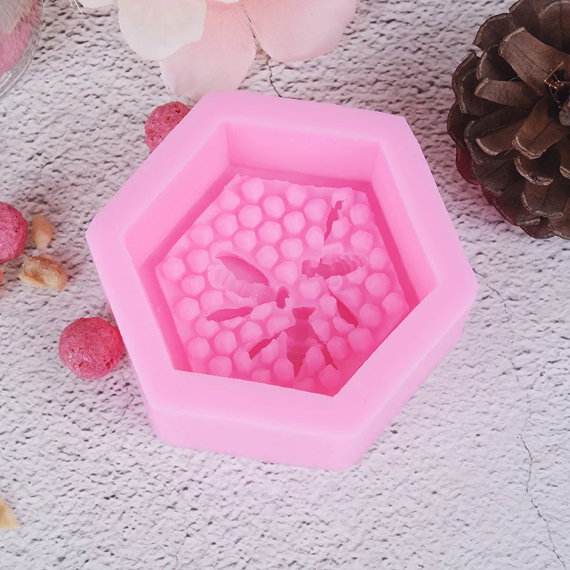 Силиконовые формы для мыла в виде пчелы смолы глины свечи форма помадки шоколада