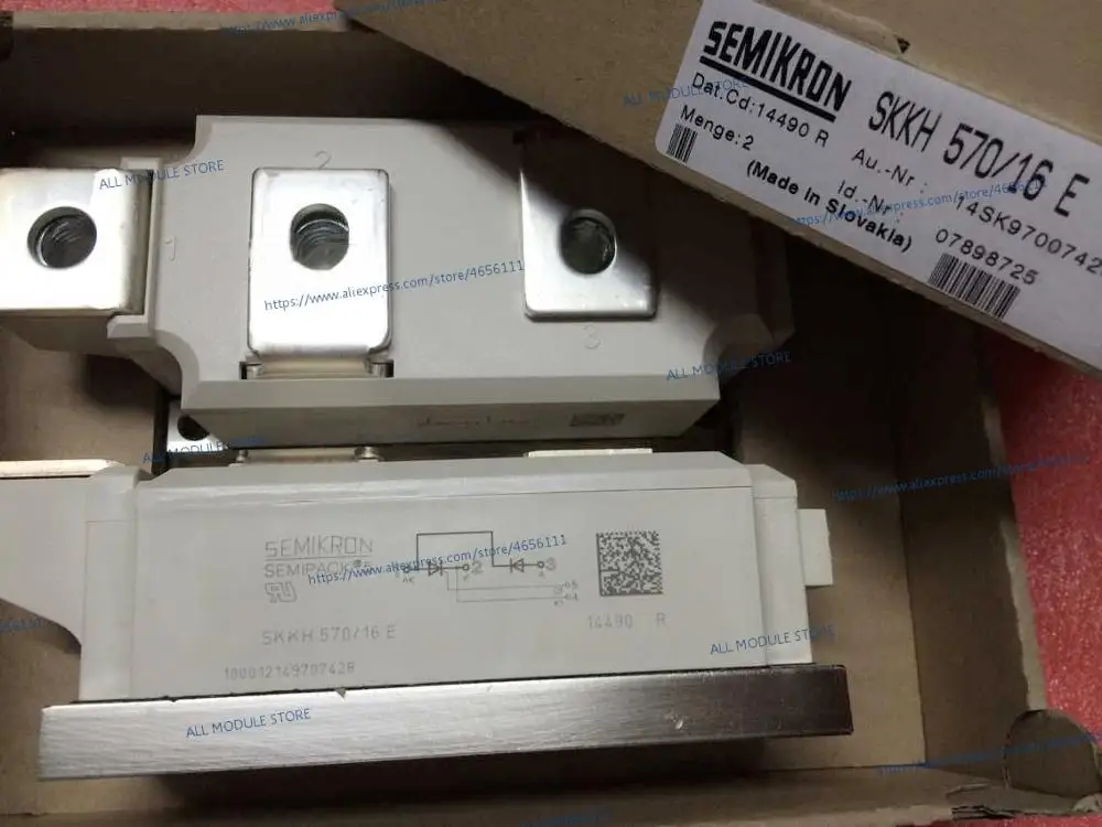SKKH570/18E SKKH570/16E SKKH570/14E SKKH570/12E Новый и оригинальный модуль|Детали генератора