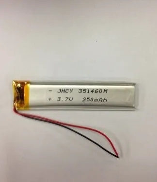 Оптовая продажа 3 7 V литий-полимерные батареи 351460 250mAh Shinco X6 ручка для камеры