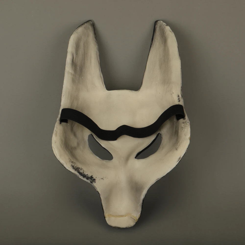 Египетская Anubis Косплей латексная маска для лица пена Canis spp голова волка животное