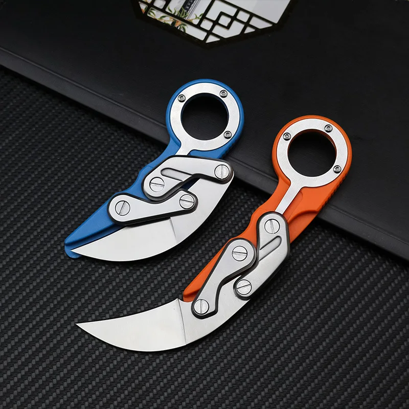 Новый karambit нож со скользящим лезвием для выживания карманный складной