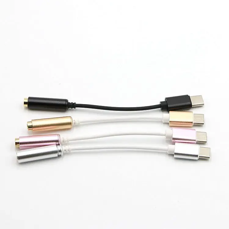 Кабель с разъемом USB типа C для 3 5 мм адаптер наушников Мужской до подачи внешнего