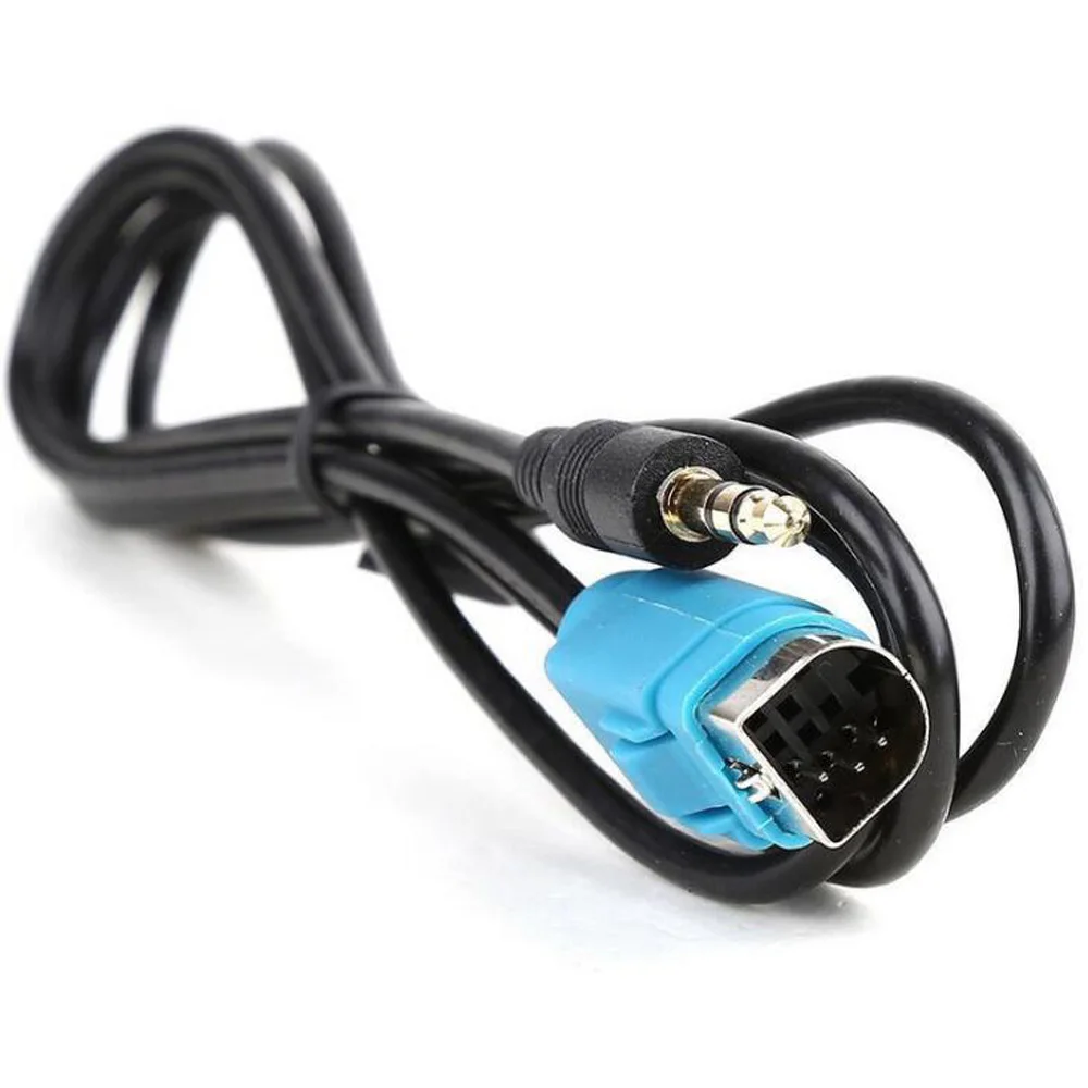

Аудиоадаптер Aux-кабеля 3,5 мм для ALPINE KCE-236B CDA-9884 CDA-9886M MP3
