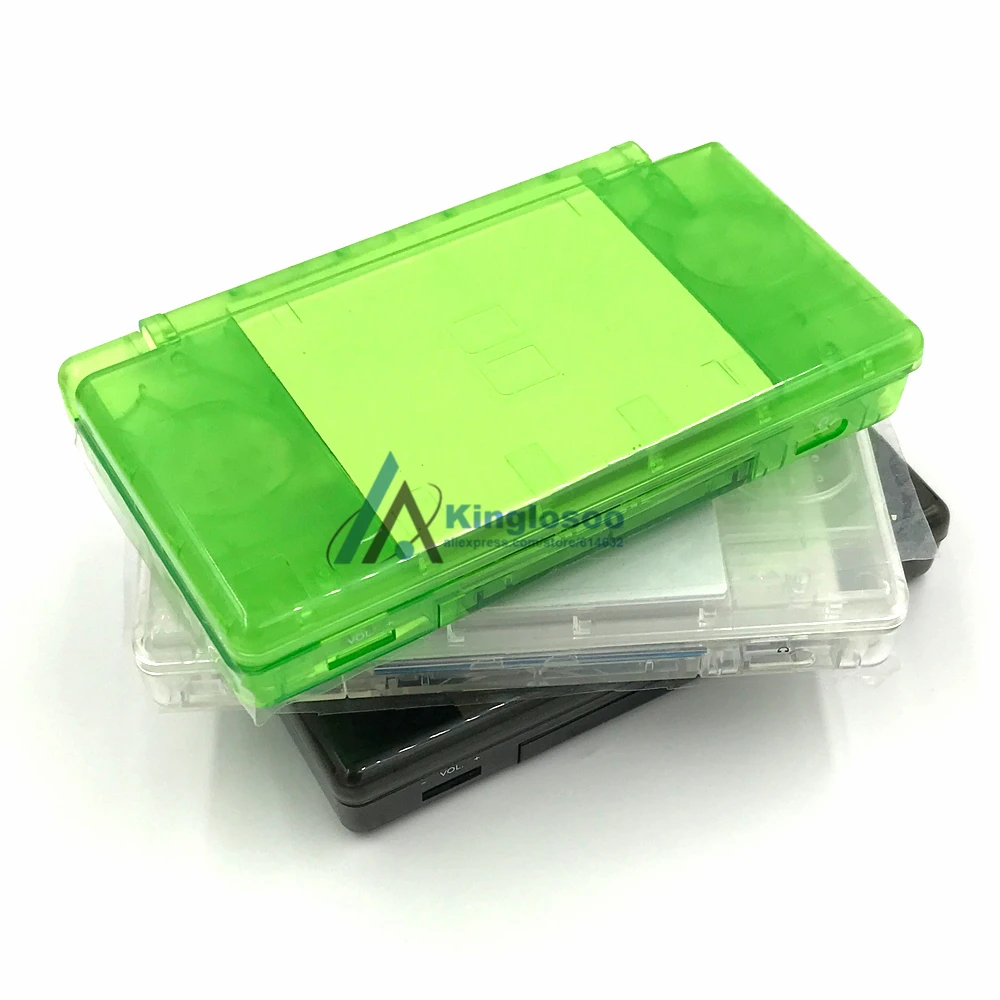 Clear blue green red full set housing shell case cover w/ button kit screwdriver for DS Lite DSL replacement part | Электроника