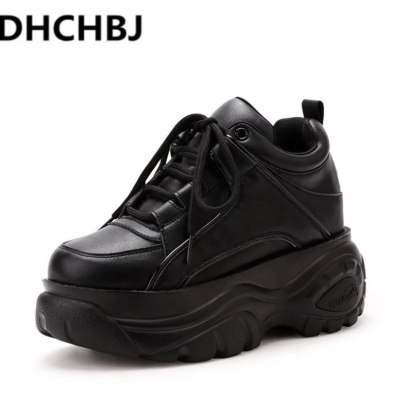 

2022 Super fire fashion retro high-top Height increasing women's boots autumn winter thick-soled sell well casual women shoes
