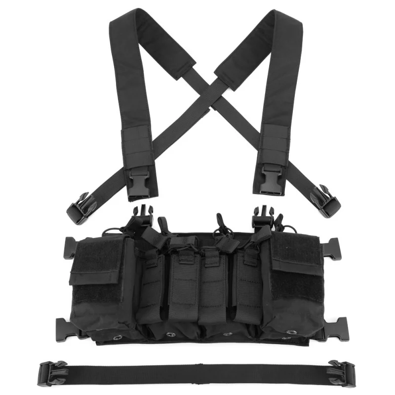 Тактический жилет Easy Chest Rig тактический боевой Recon с карманом для магазина