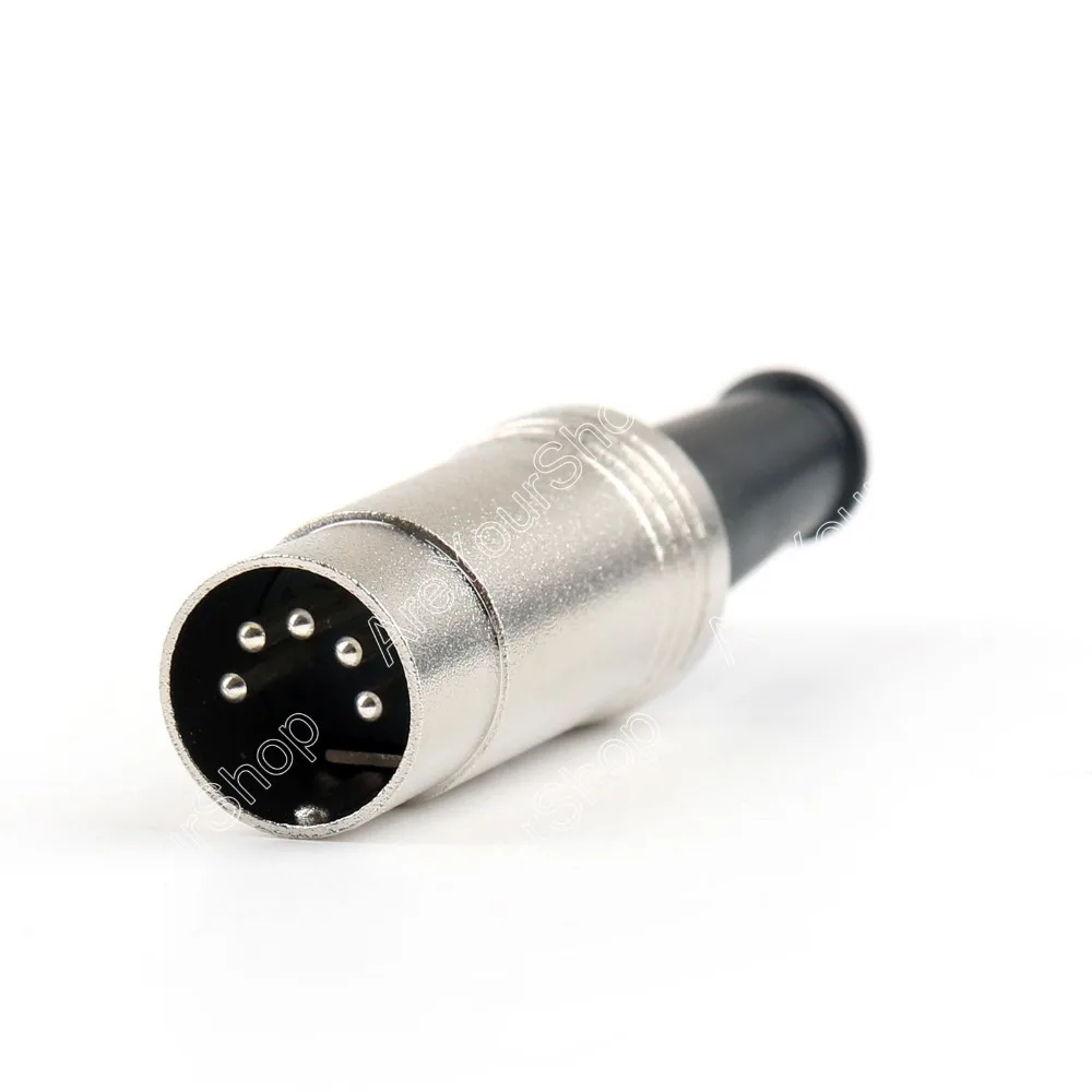 Areyourshop продажа 10 шт. 5 PIN DIN разъем Midi кабель свинцовый аудио штекер встроенный