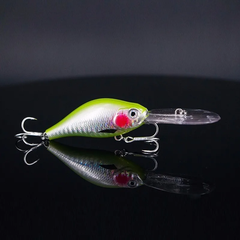 shad Срочная жесткая приманка гольян 10 см 15,5 г рыболовные приманки вибрационные погремушки Крючки приманки искусственный глубокий дайвинг кренкбейты - Цвет: shad