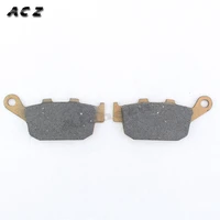 acz motorcycle rear caliper brake pads set disc brake pad for honda fes125 150 250 cbr250 nsr250 vt250 vtr250 cb 1 nt400 cb400