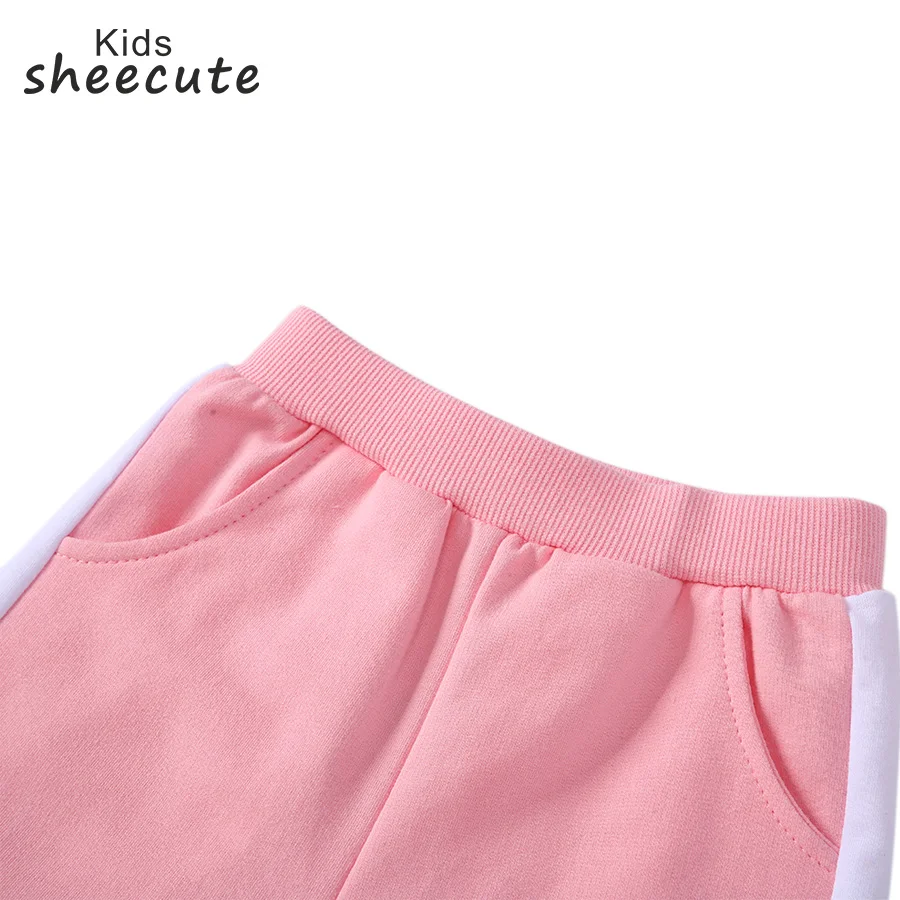 Sheecute/детские спортивные штаны для мальчиков и девочек; тренировочные штаны для бега; детские брюки для бега; YD501