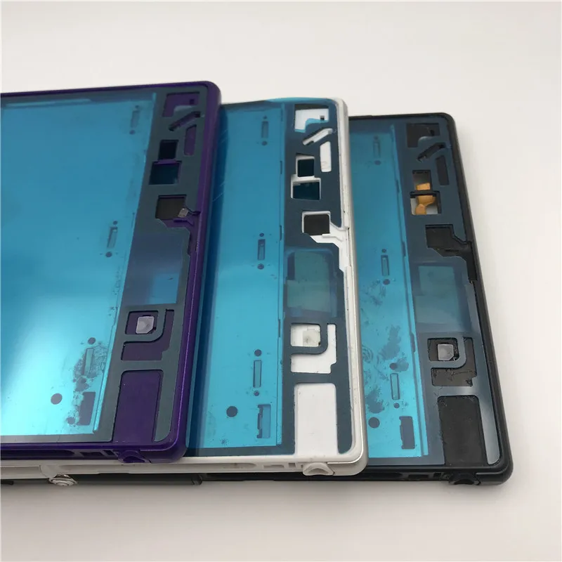 Оригинальная средняя передняя рамка для Sony Xperia Z Ultra XL39h XL39 C6802 C6806 C683 Корпус