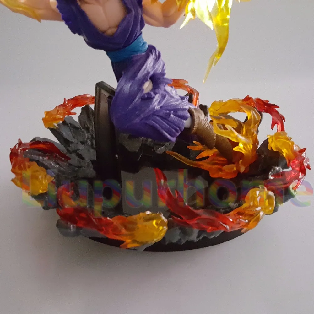 Dragon Ball Z Gohan Супер Saiyan огненный кулак светодиодный светильник Настольная лампа
