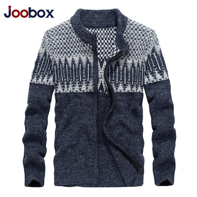 Бренд joobox 2017 высокое качество Осень-зима модный мужской кардиган свитера