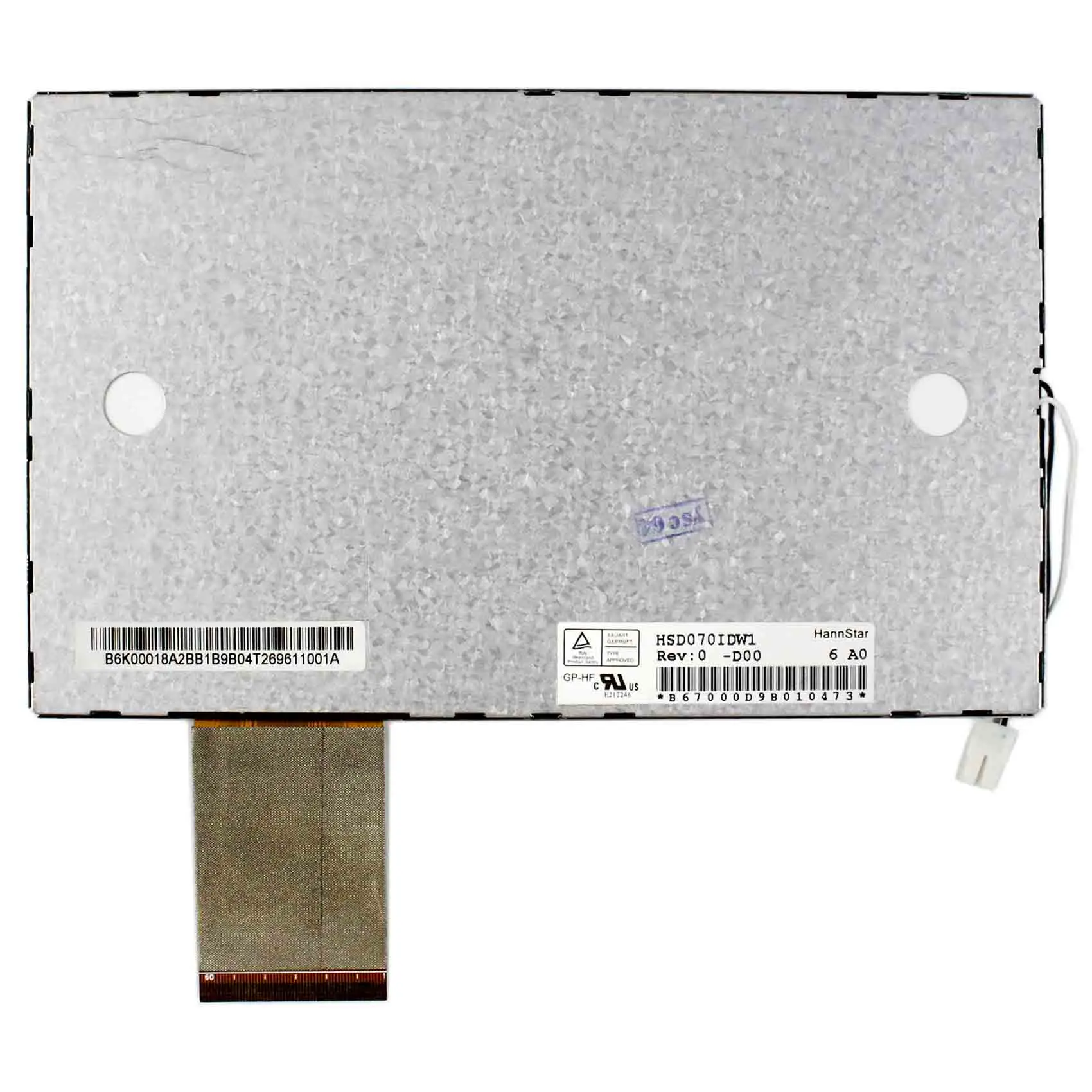 7-дюймовый ЖК-экран HSD070IDW1 800x480 плоский кабель с нижним контактом | Электроника