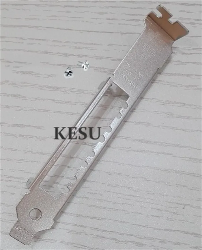 Полностью высокий 12 см профильный кронштейн перегородка для intel Dual SFP + Серверная