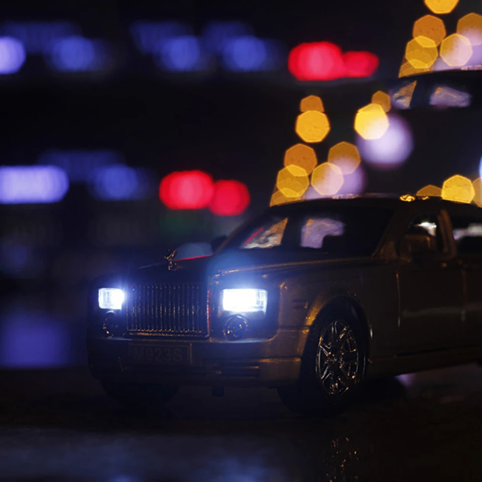 1:24 Rolls Royce машина Diecasts игрушечный транспорт горячая модель колеса автомобиля с машиной Горячая дверь колеса может быть открытая игрушка