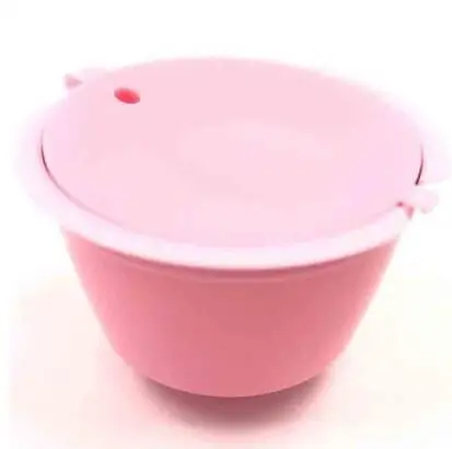 Pink 3 шт./упак. черный многоразового Dolce Gusto Кофе Капсула Nescafe dolce gusto многоразового пользования капсулы gusto капсулы combinacapsule пополнения чернил - Цвет: Pink