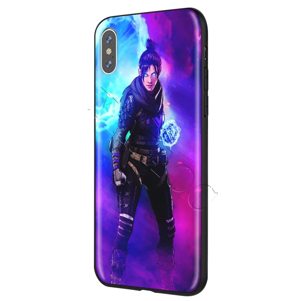 5 Мягкий силиконовый чехол для iPhone 11 Pro XS Max XR X 8 7 6 6S Plus 5 5S se - Цвет: 5