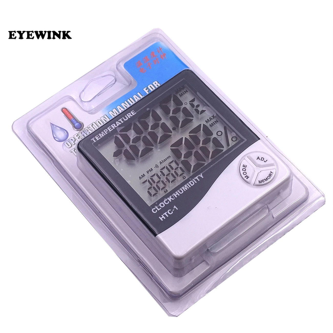 Электронный измеритель температуры и влажности комнатная Цифровая метеостанция