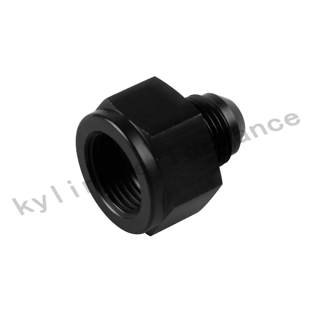 KYLLIN STORE - Black Oil cooler adjustable joints aluminum oxygen hose fitting AN10-AN8 | Автомобили и мотоциклы