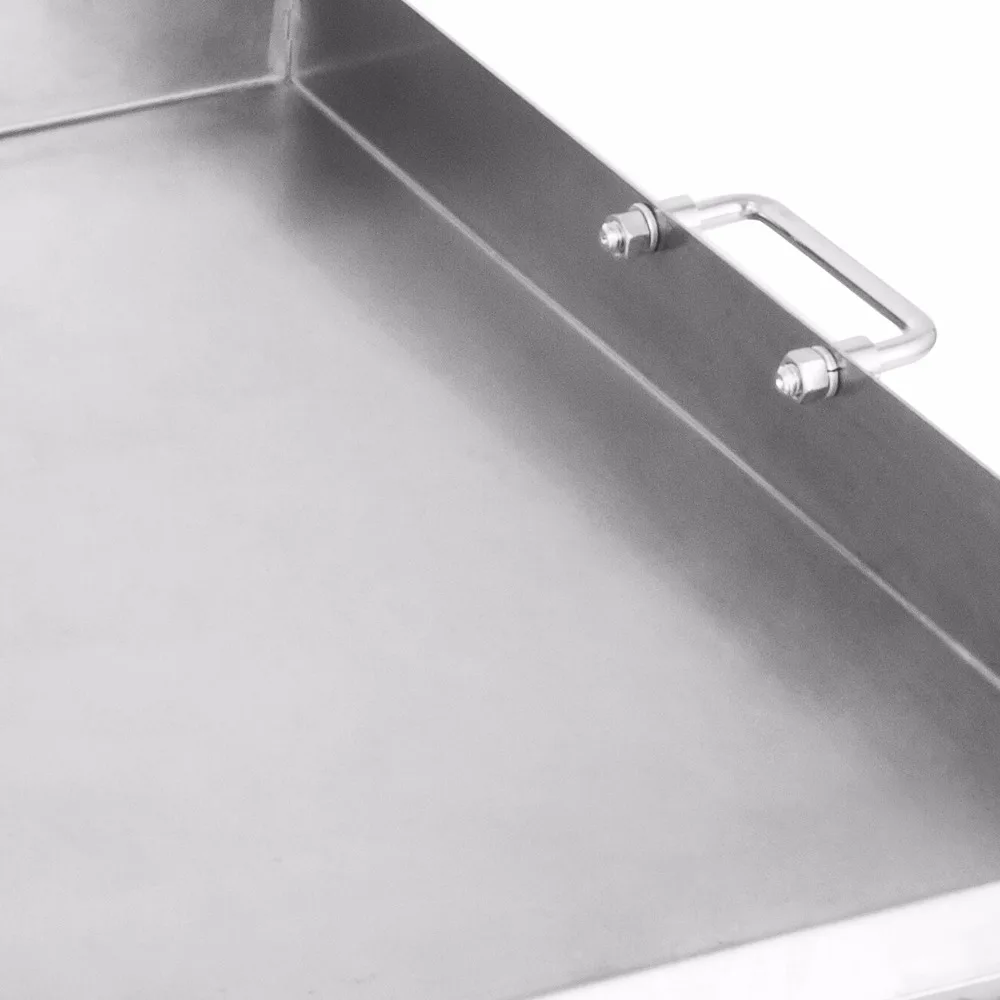 36 &quotx 22&quot Нержавеющая сталь Comal Griddle плоский верхний гриль для уличной тройной